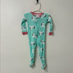 Gerber Footies One Piece Pajama Green